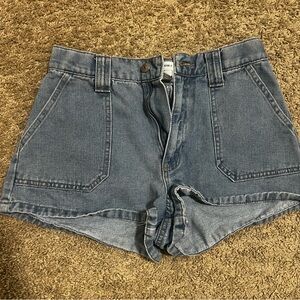 F21 Denim Blue Women's Shorts